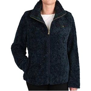 LIKE NEW Pendleton Navy Fuzzy Coat